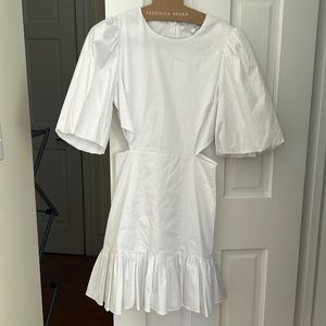 Veronica Beard Iker Dress White
